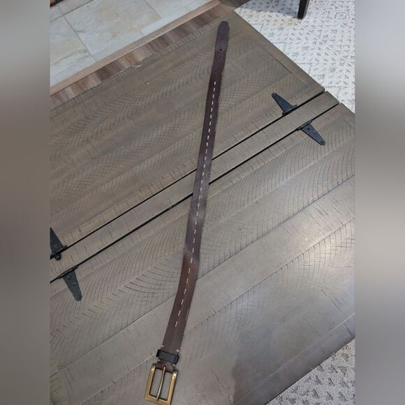Lucky Brand Brown Leather Belt